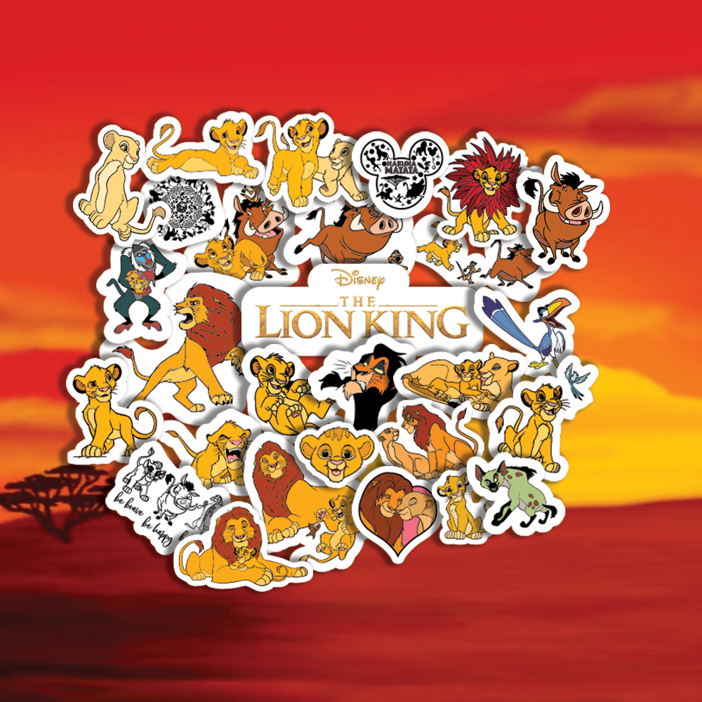 The Lion King Simba King Sticker  Lion king drawings, Lion king pictures,  Lion king stickers