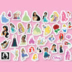 Princess Sticker Pack 100 Pcs