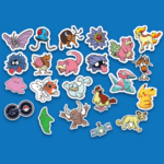 Pokemon Sticker Pack 100 Pcs