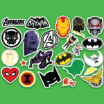 Super Heros Avengers Sticker Pack 100 Pcs
