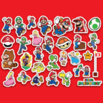 Super Mario Sticker Pack 100 Pcs