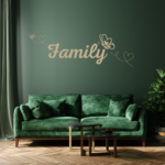 Personalised Vinyl Butterfly Wall Decal Sticker