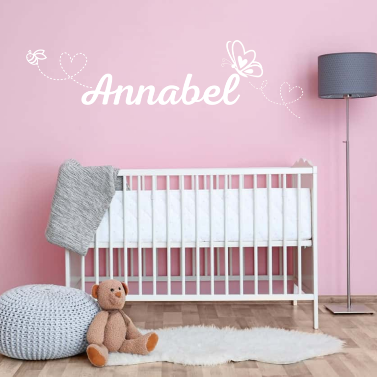 Personalised Vinyl Butterfly Wall Decal Sticker