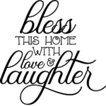 Family Blessing Vinyl Decal Wall Sticker