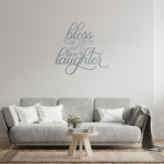 Bless This Home Vinyl Decal Wall Sticker