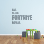 Eat Sleep Fortnite Repeat Vinyl Wall Decal Sticker