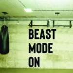 Beast Mode On Gym Vinyl Decal Wall Sticker