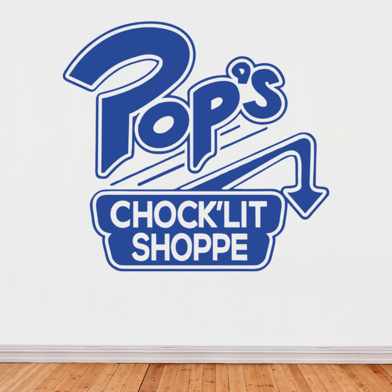 Riverdale Pops Chocklit Shoppe TV Wall Decal