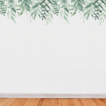 Hanging Leaves Decal Wall Sticker