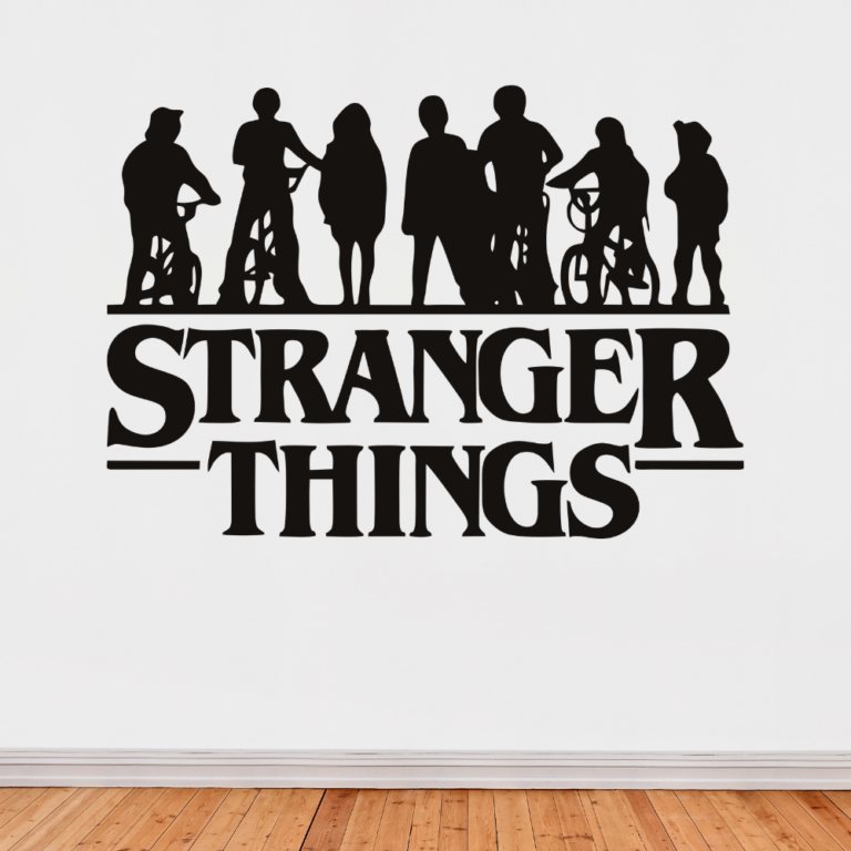 Stranger Things TV Wall Decal