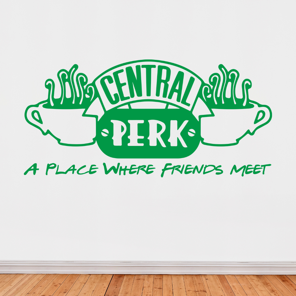 Friends Central Perk Wall Decal