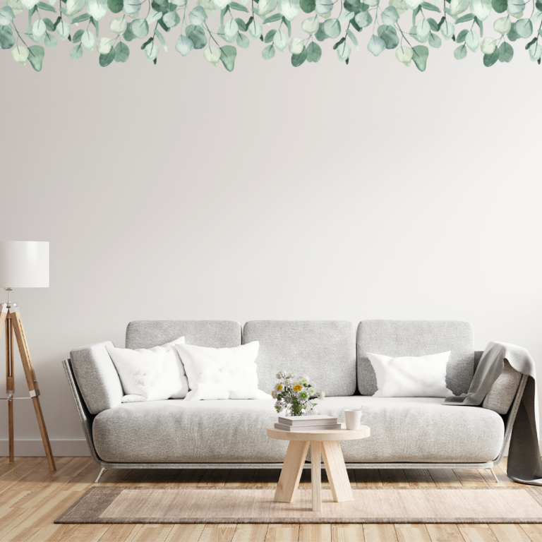 Hanging Eucalyptus Decal Wall Sticker