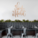 Bon Appetit Restaurant Cafe Bar Wall Decal