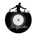 Frank Sinatra Silhouette Record Decal Wall Sticker