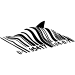 Home Wall Decals Banksy Shark Barcode