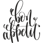 Bon Appetit Restaurant Cafe Bar Wall Decal