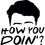 Friends Joey How You Doin Wall Decal