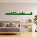 Rome City Skyline Wall Art Vinyl Decal