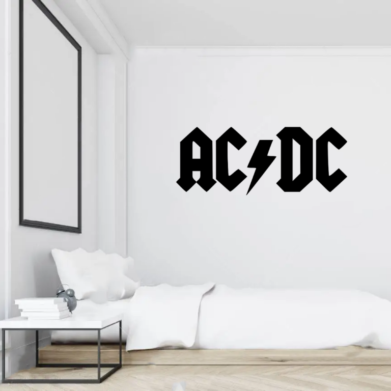 ACDC Home Decor Music Band Wall Art Vinyl Decal