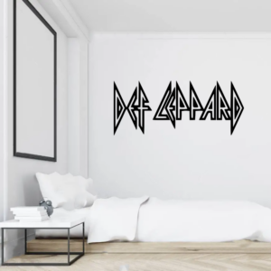 Def Leppard Home Decor Music Band Wall Art Vinyl Decal