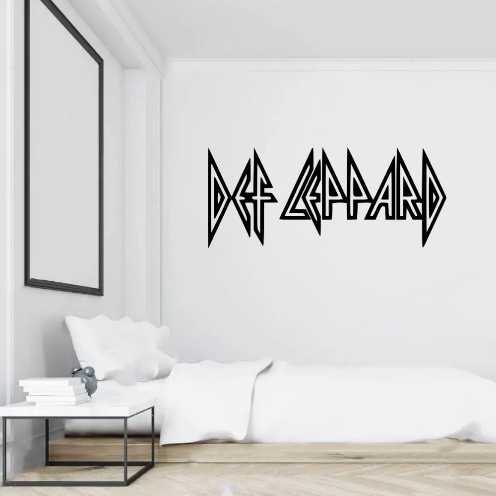 Def Leppard Home Decor Music Band Wall Art Vinyl Decal Def Leppard Home Decor Music Band Wall Art Vinyl Decal