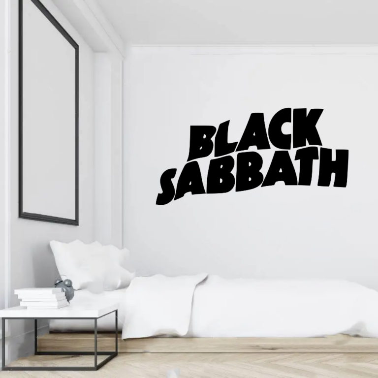 Black Sabbath Home Decor Music Band Wall Art Vinyl Decal