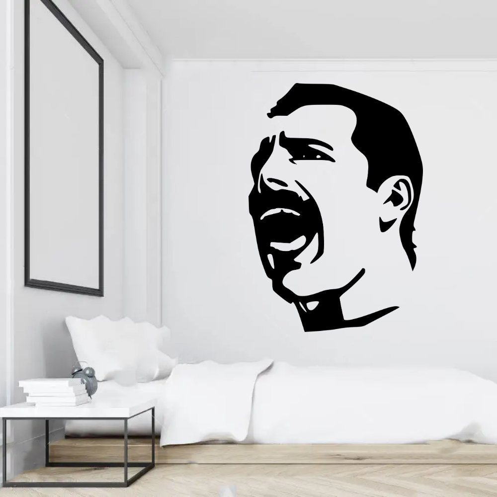 Freddie Mercury Queen Home Decor Music Band Wall Art Vinyl Decal
