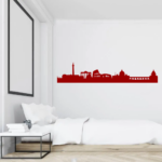 Rome City Skyline Wall Art Vinyl Decal