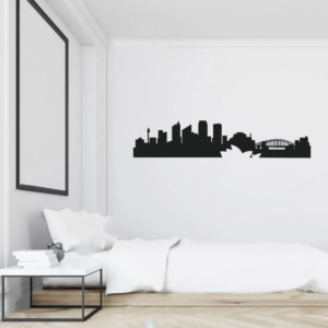 Sydney City Skyline Wall Art Vinyl Decal