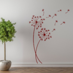 Dandelions Home Decor Wall Art Vinyl Decal