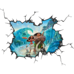 Disney Moana Wall Break Decal Wall Sticker