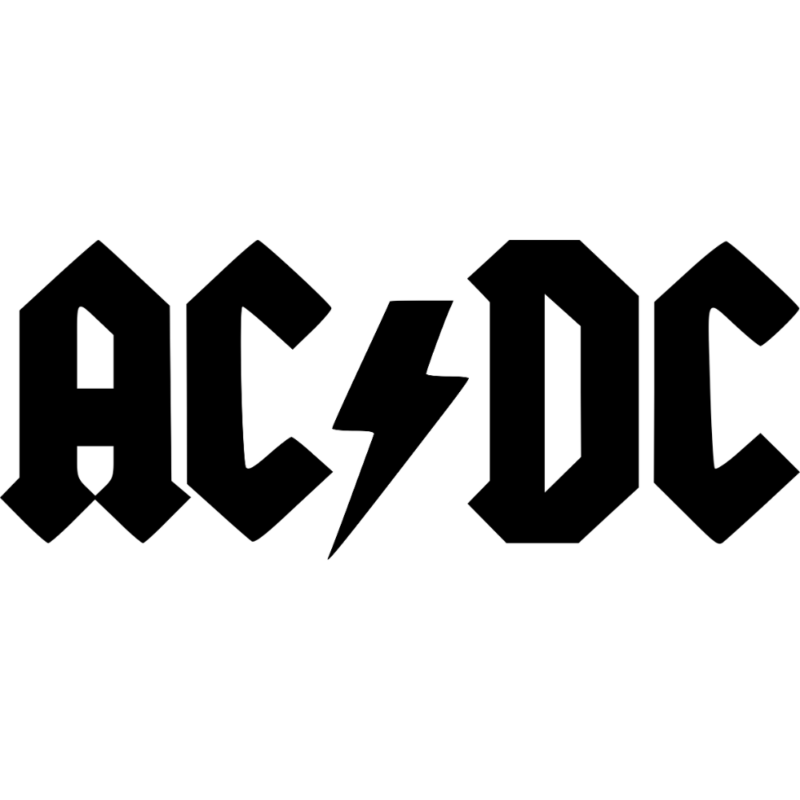 ACDC Home Decor Music Band Wall Art Vinyl Decal