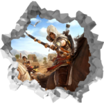 Assassins Creed Wall Break Decal Wall Sticker