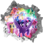 My Little Pony Wall Break Decal Wall Sticker