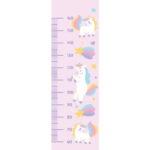 Unicorn Height Chart Nursery Kids Wall Art Vinyl Decal