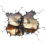 Avatar Way of the Water Wall Break Decal Wall Sticker