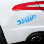 Built Not Bought Decal Car Bumper Sticker