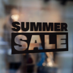 Summer Sale Window Shop Wall Vinyl Decal
