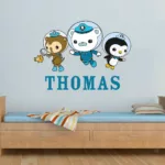 Personalised Octonauts Wall Decal