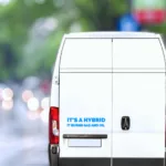 It's a Hybrid Decal Car Bumper Sticker