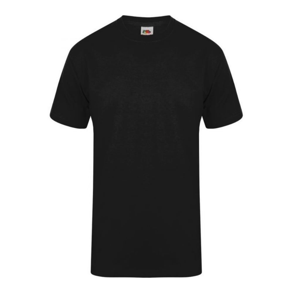 Fruit of the Loom Super Premium T Shirt Black