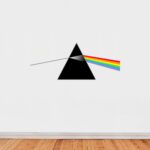 Pink Floyd Dark side of the moon wall vinyl decal band logo