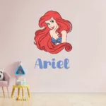 Princess Ariel Personalised Kids Wall Decal
