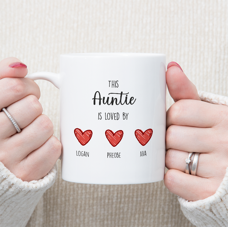 White Mug Mock Up Female Hands 3