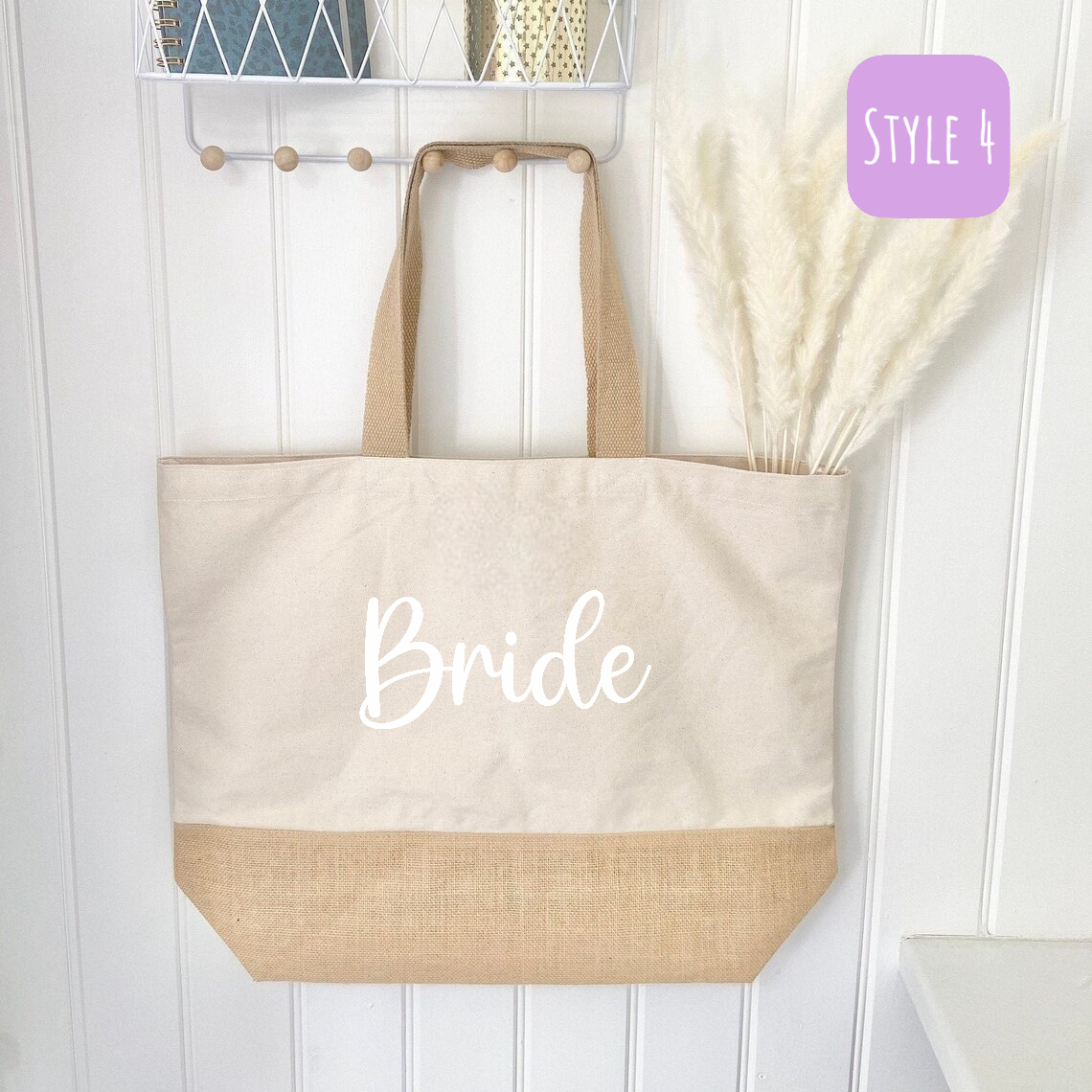 Personalized Bride Tote Bag-PhotoRoom