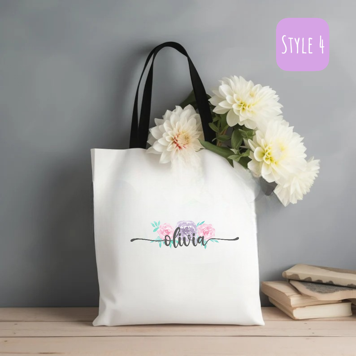 Personalized Name Tote Bag-Photoroom